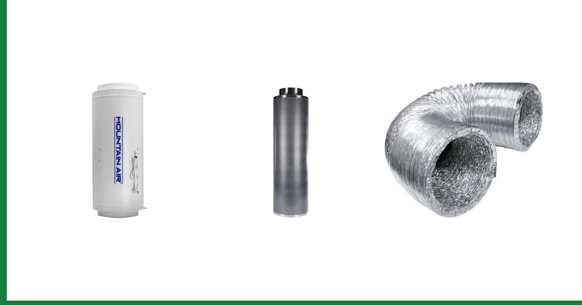 How to size an extraction fan and carbon filter for your grow room